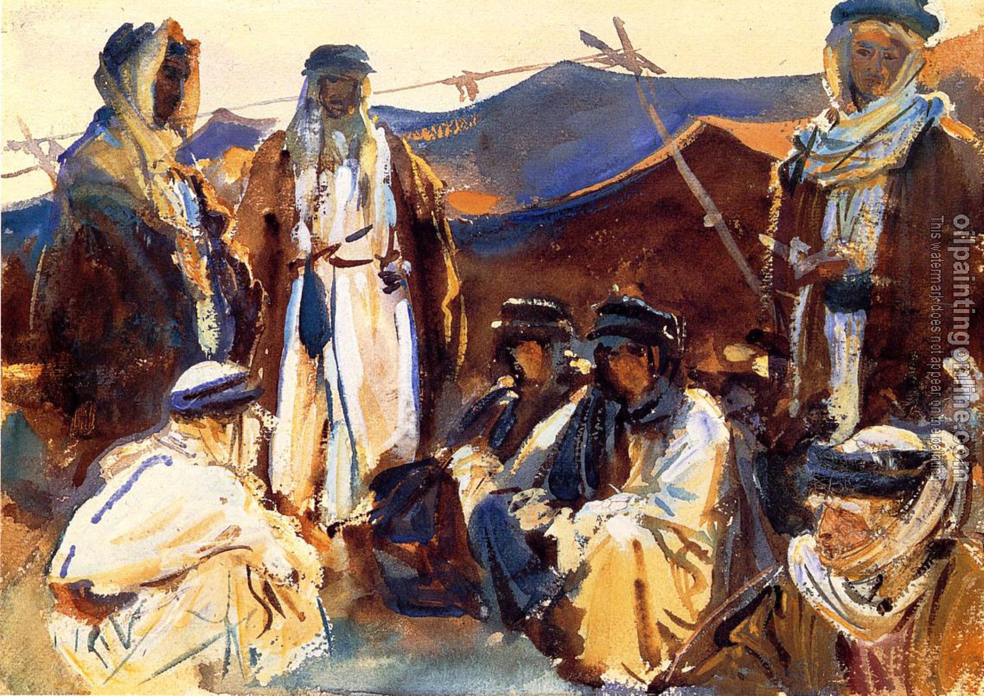 Sargent, John Singer - Bedouin Camp